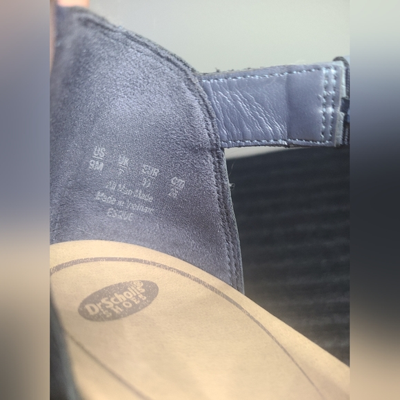 Size 9 Wedge blue sandals - Picture 2 of 5